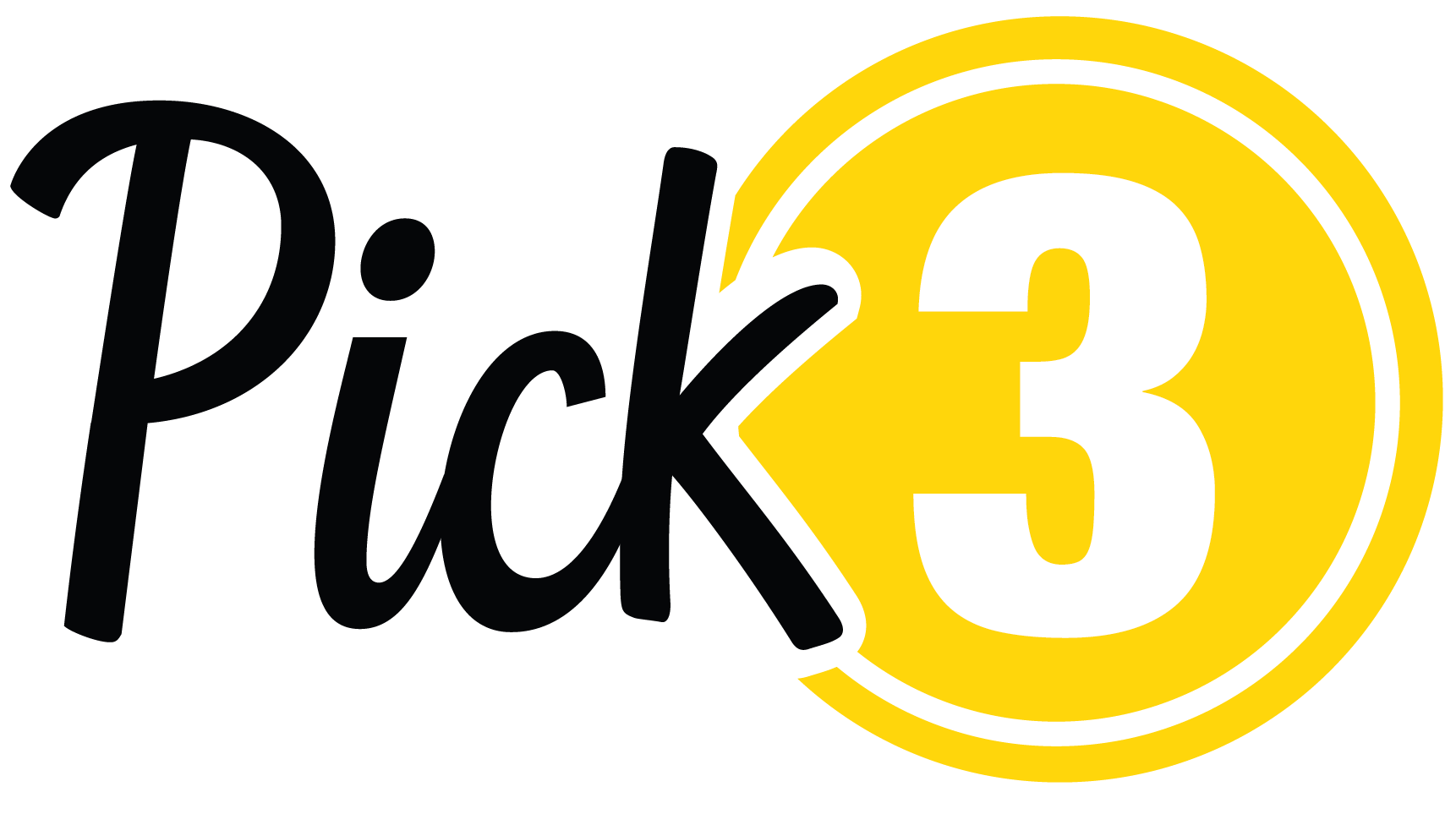 pick 3 logo